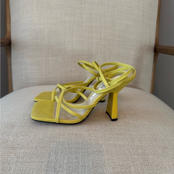 Zara Shoes - Zara Neon Block Heels